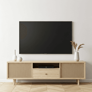 Oak TV Console