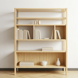 Corner Bookshelf